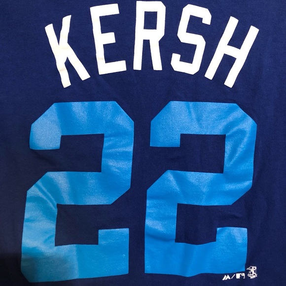 Clayton Kershaw #22 Los Angeles Dodgers Majestic LA MLB Baseball Shirt Jersey S - Picture 5 of 7